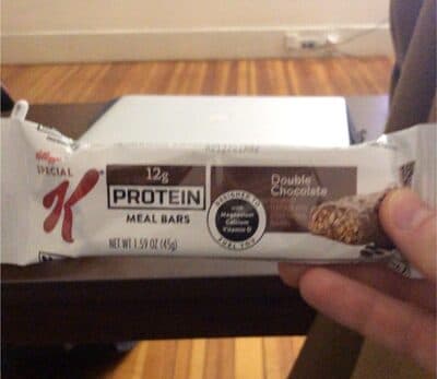Double Chocolate Flavored Protein Meal Bar