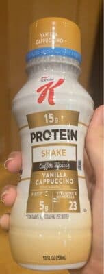 Vanilla Cappuccino Flavored Protein Shake
