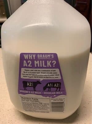 Braums 2% milk