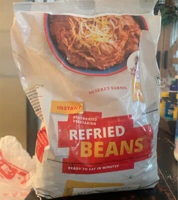 Dehydrated Vegetarian Refried Beans