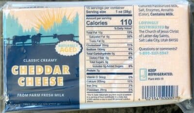 Cheddar Cheese