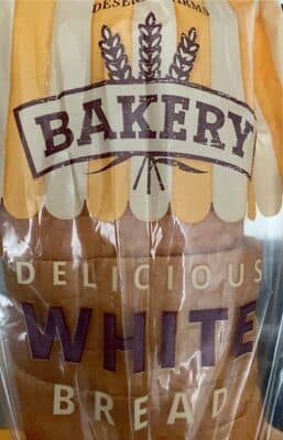 Delicious white bread
