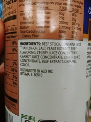 Chefs Cupboard Beef Broth