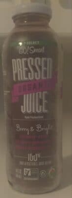 Go! Smart Berry & Bright Organic Pressed Juice