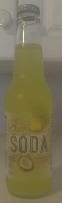 Pineapple Coconut Sparkling Soda