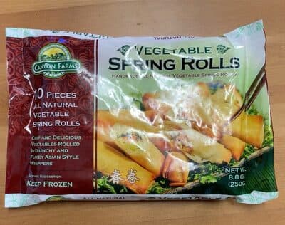 Vegetable Spring Rolls