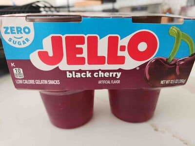Black Cherry Jello Zero Sugar