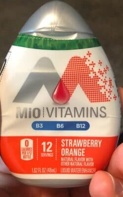 Strawberry Orange Liquid Water Enhancer