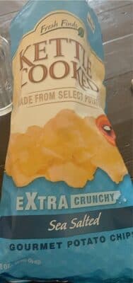 Kettle Cooked Extra Crunchy Sea Salted Potato Chips