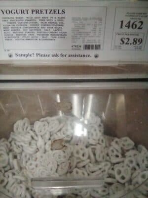 WinCo Yogurt Pretzels