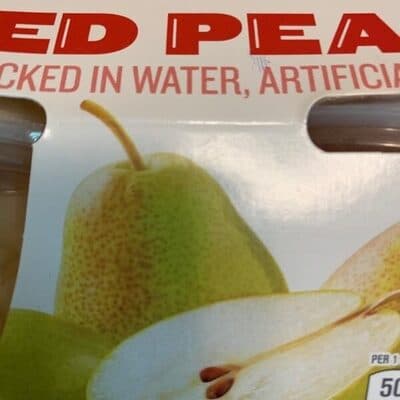 Diced Pears