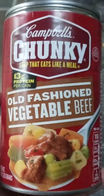 Chunky Old Fashioned Vegetable Beef Soup