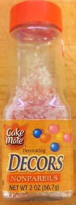 Decors Decorating Nonpareils