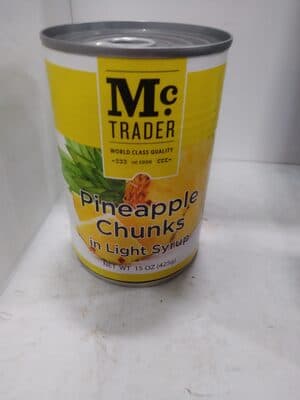 Pineapple Chunks in Light Syrup