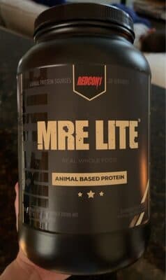 Oatmeal Chocolate Chip Flavored MRE Lite Real Whole Food Animal Based Protein Powder