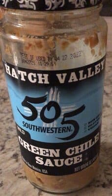 Mild Green Chile Sauce