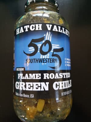 Medium Flame Roasted Green Chile