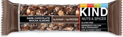Kind Nuts & Spices Bar, Dark Chocolate, Mocha Almond