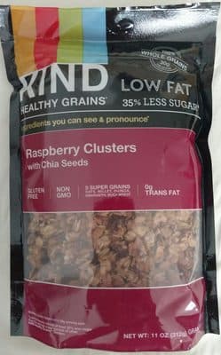 Granola, Raspberry Clusters With Chia Seeds