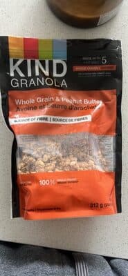 Whole Grain & Peanut Butter Granola
