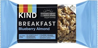 Breakfast Bars, Blueberry Almond