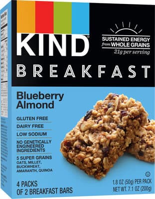 Blueberry Almond Breakfast Bars