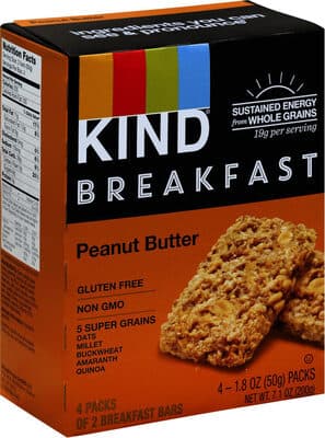 Breakfast Bars, Peanut Butter