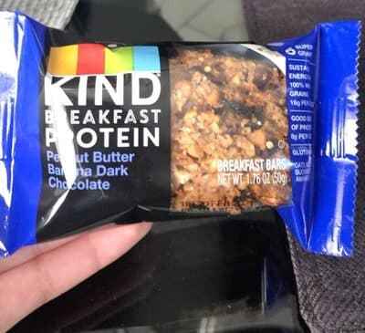 Peanut Butter Banana Dark Chocolate Breakfast Protein Bars