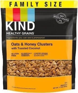 Granola, Oats & Honey Clusters With Toasted Coconut