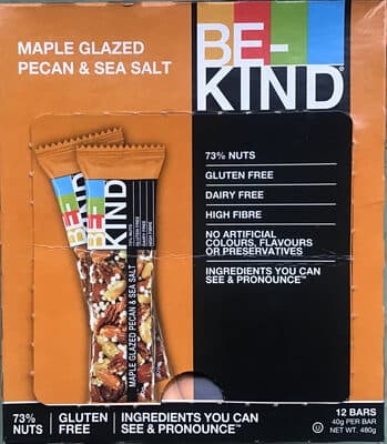 Maple Glazed pecan & sea salt