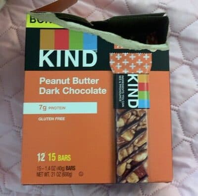 Peanut Butter Dark Chocolate bar