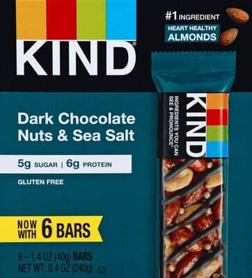 Dark Chocolate Nuts & Sea Salt Bars