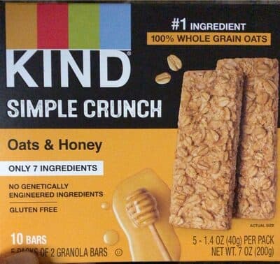 Oats & Honey Simple Crunch Granola Bars