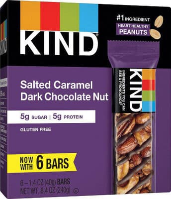 Salted Caramel Dark Chocolate Nut Bars