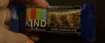 Mini chewy granola bar