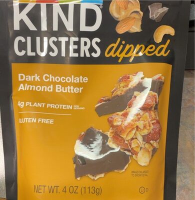 Dark Chocolate Almond Butter Clusters