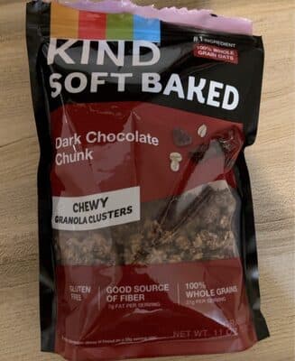Dark Chocolate Chunk Chewy Granola Clusters