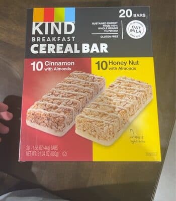 Cinnamon & Honey Nut Cereal Bars