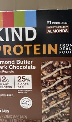 Almond Butter Dark Chocolate with Peanuts