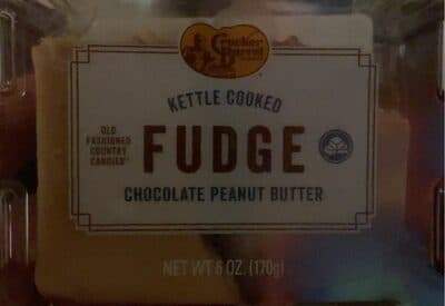 Fudge (chocolate peanut butter)