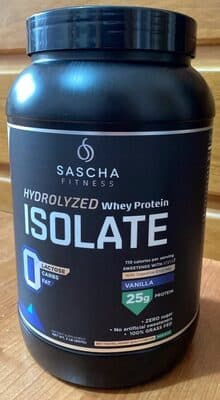 Hydrolyzed Whey Protein Isolate Vanilla