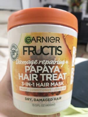 damage reparing + papaya hair treat 3-in-1 hair mask