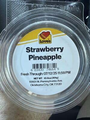 Strawberry and Pineapple