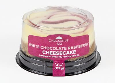 White Chocolate Raspberry Cheesecake