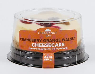 Cheesecake, Cranberry Orange
