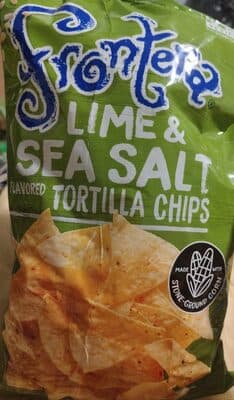 Lime & Sea Salt Flavored Tortilla Chips