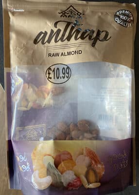 Anthrap raw almond