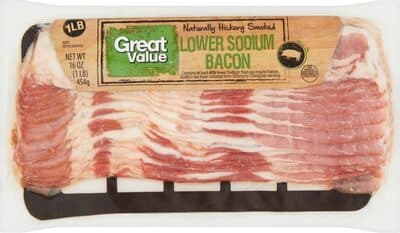 Hickory Smoked Lower Sodium Bacon