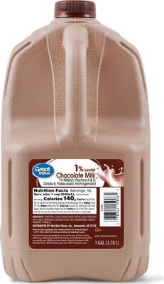 Chocolate 1% Lowfat Milk