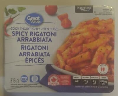 Spicy Rigatoni Arrabbiata